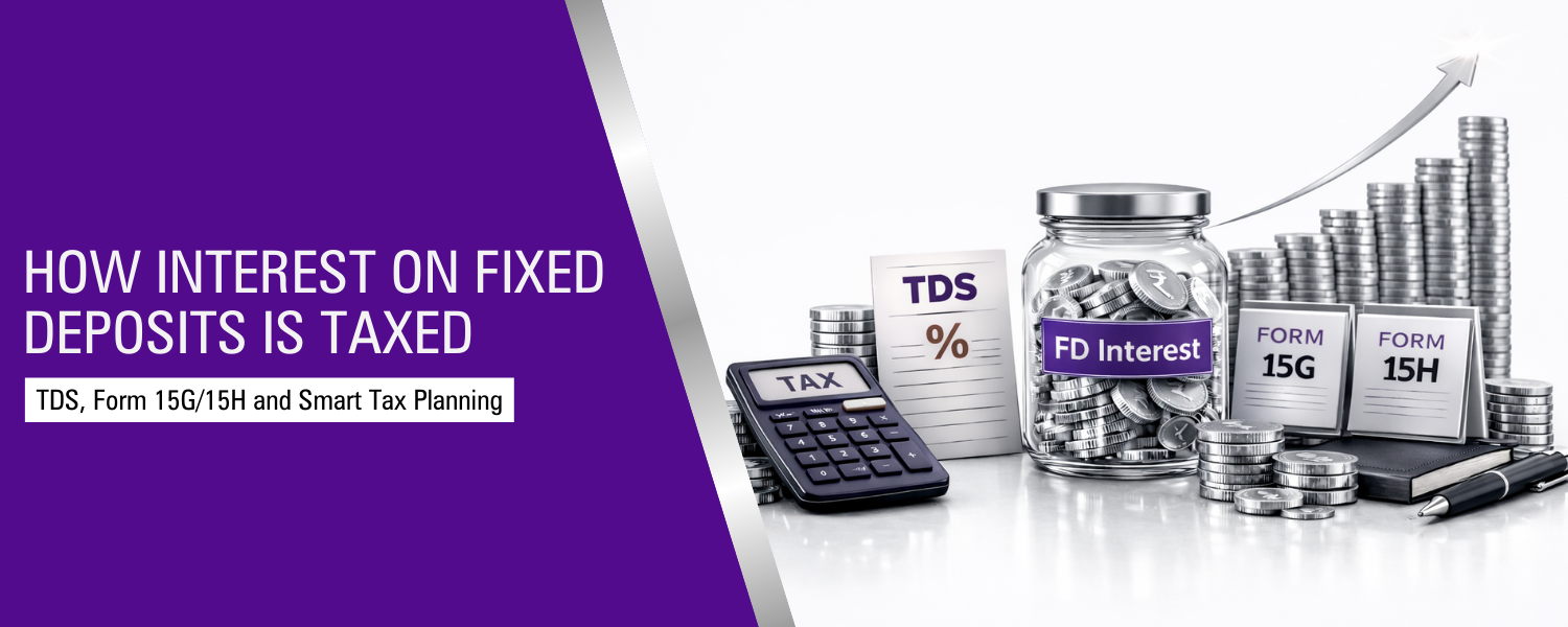 How Interest on Fixed Deposits is Taxed: TDS, Form 15G/15H and Smart Tax Planning
